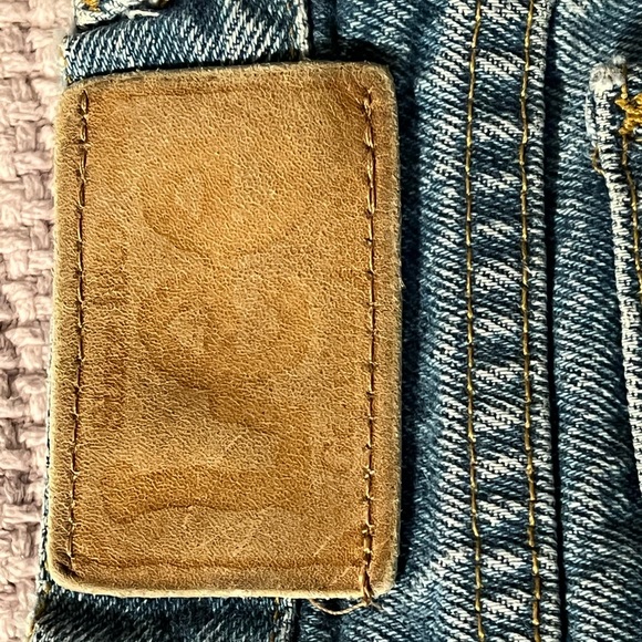 Mens Vintage Lee Denim Jeans - size 34 waist 32 length. No holes or torn hems. - Picture 2 of 6